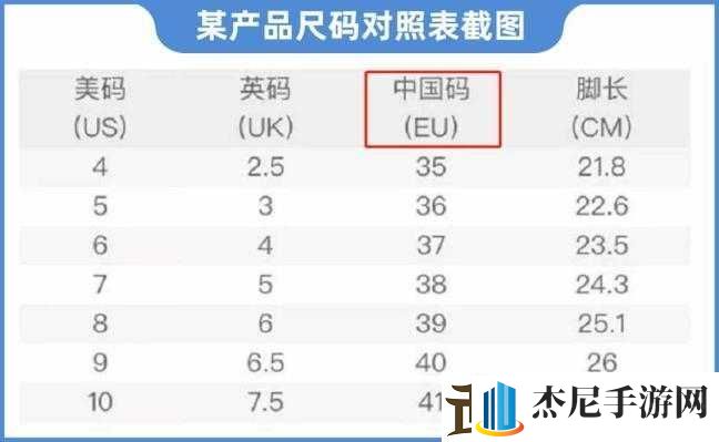 国产尺码与欧洲尺码视频对比及解析