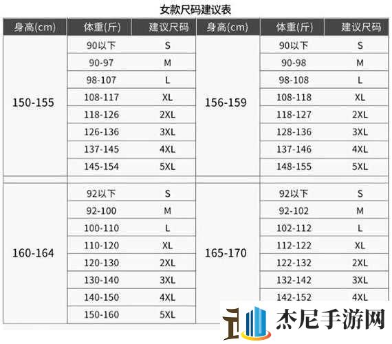 国产尺码和欧洲尺码表